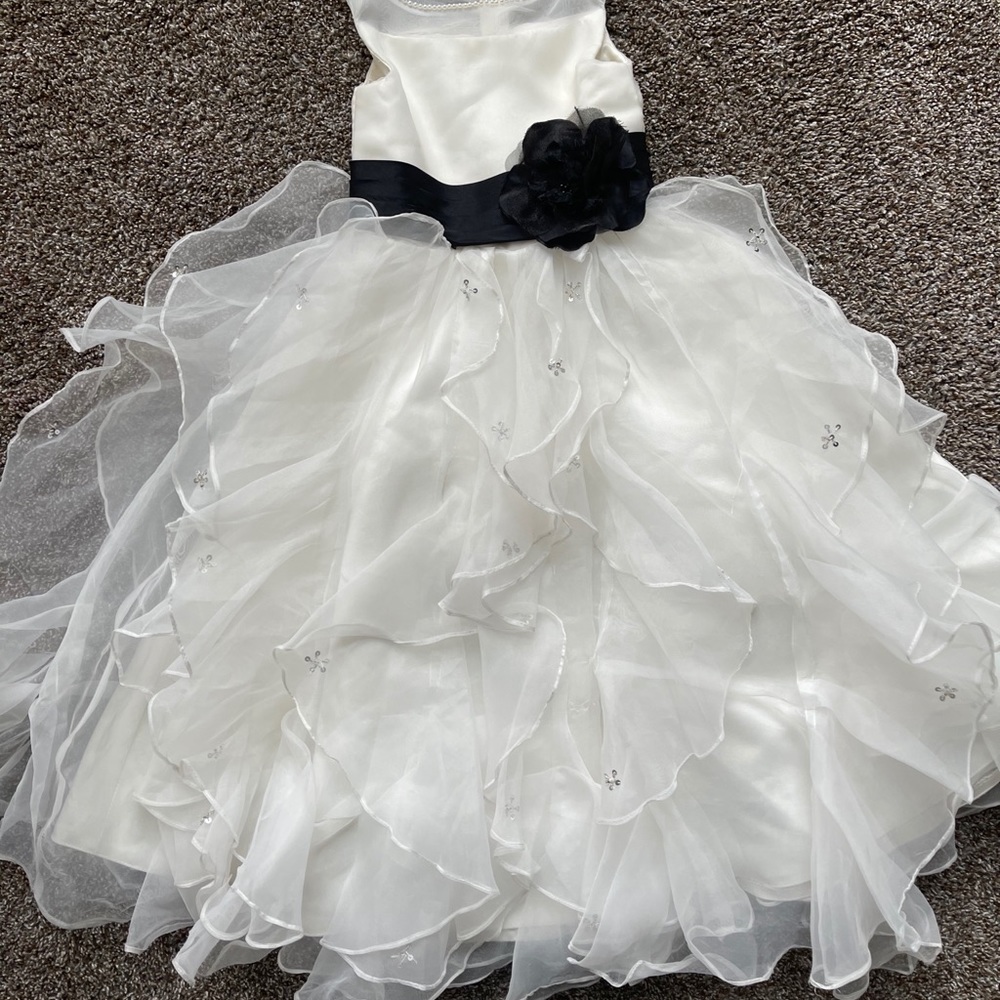 Beautiful flower girl dress.